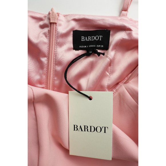 NWT Bardot Carmelle Bodycon Cocktail Dress Blush - Picture 5 of 10